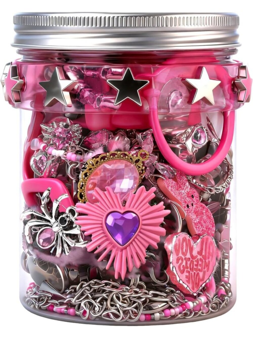 Mystery Jewelry Jar Box Set - Surprise Gift for Women, Unique Accessories
